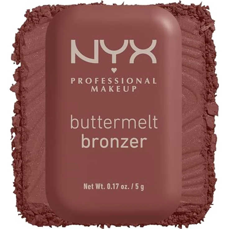 NYX PROFESSIONAL MAKEUP Buttermelt Bronze Bronzer Butta Dayz für Gesicht und Körper, Mit Shea Butter, Mandelbutter & Mangobutter, Sonnengeküsste Bräune, 1 x 5 g – Bild 1