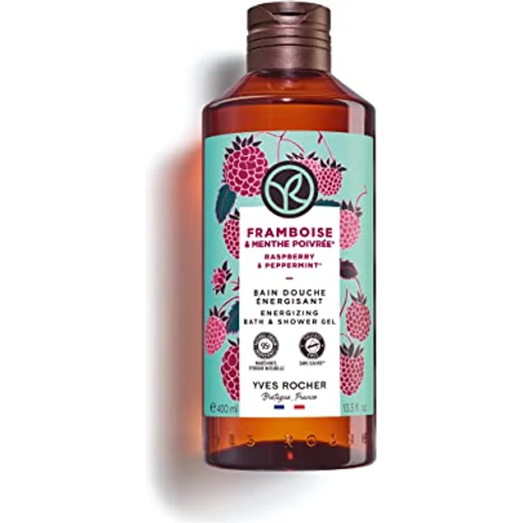 Yves Rocher BAIN DE NATURE Duschbad Bourbon-Vanille, Aroma-Schaumbad & pflegendes Duschgel mit 93% natürlichen Inhaltsstoffen, 400 ml – Bild 1