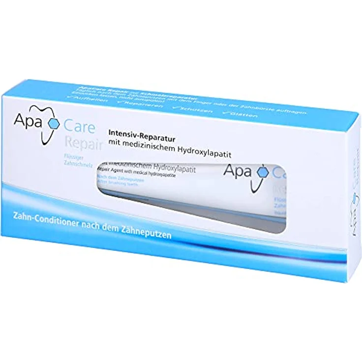 Cumdente Apacare und Repair Gel Zahncreme 30 ml, flüssiger Zahnschmelz remineralisiert und repariert beginnende Karies – Bild 2