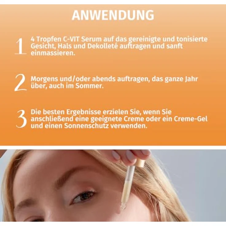 Sesderma Gesichtsserum C-Vit Sesderma 30 ml, mit pflegender Wirkung  – Bild 8