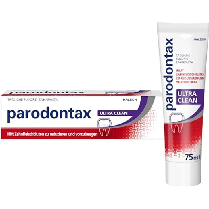 Parodontax Ultra Clean, Zahnpasta zur Reduktion von Zahnfleischbluten, 75ml – Bild 1