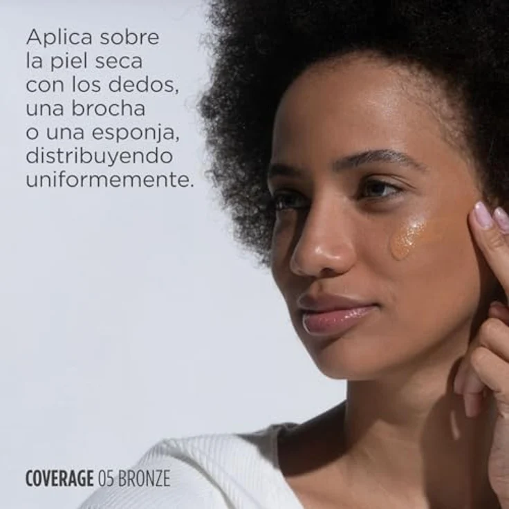 ISDIN Coverage 5, Foundation in Bronze, mit sehr hohem Schutz, LSF 50+, 30 g – Bild 5
