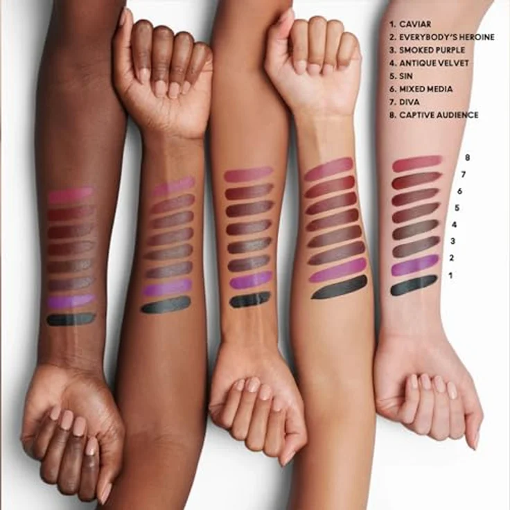 MAC Macximal Matt Lippenstift 689 Captive Audience, intensive Pigmentierung, seidig mattes Finish, feuchtigkeitsspendende Formel, 3,5 g / 0,12 oz – Bild 4