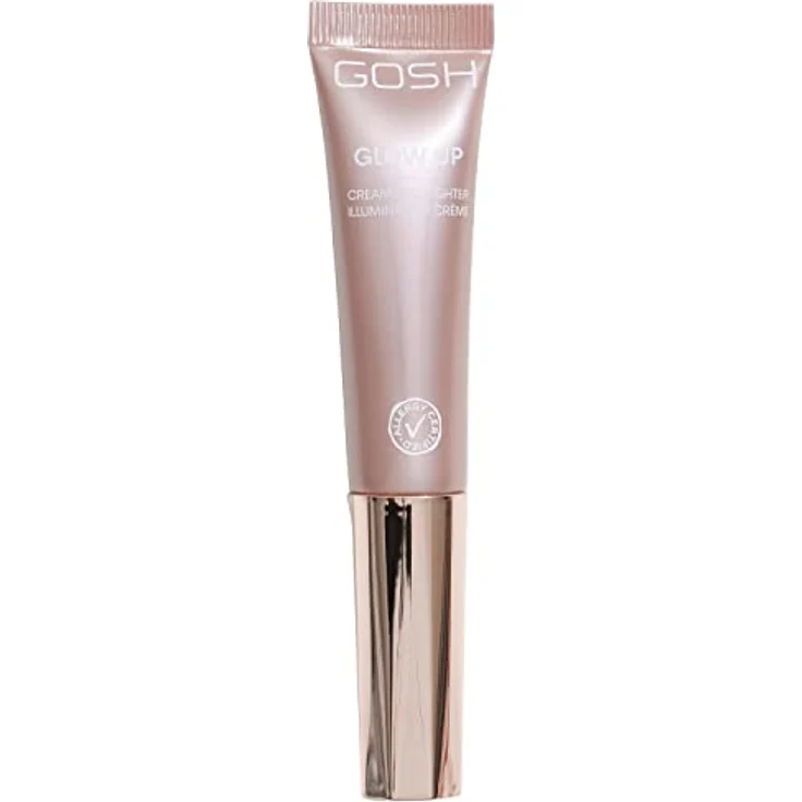 Gosh Glow Up Cremiger Highlighter, Farbton 001 Pearl, 14 ml, für strahlenden Teint und betonte Gesichtspartien – Bild 1