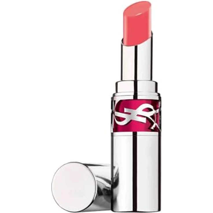 Yves Saint Laurent Loveshine Candy Glaze, Hydratisierendes Lipgloss für Damen, 12 Coral Excitement, 3.2 g, hochglänzende Feuchtigkeitspflege mit voluminösem Effekt – Bild 1