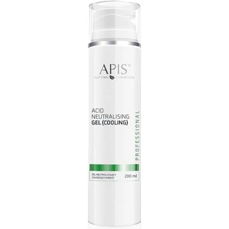 Apis EXFOLIATION Kühlungsgel 200 ml - Neutralisiert AHA-Säuren, reduziert Rötungen und Schwellungen, mit Mimose- und Wasserlilien-Extrakt, für alle Hauttypen geeignet – Bild 1