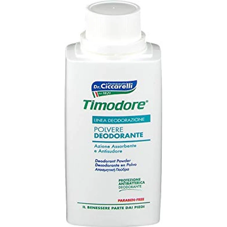 Dr.Ciccarelli Dottor Ciccarelli Timodore deodorant für Füsse in Puder form 75 g – Bild 3
