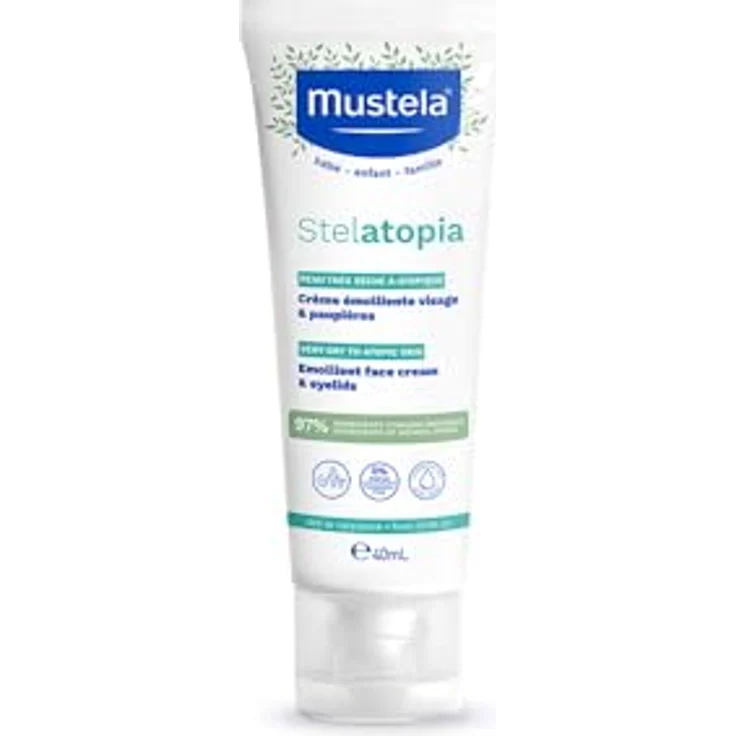 Mustela Stelatopia Creme Émolliente Visage 40 ml – Bild 2