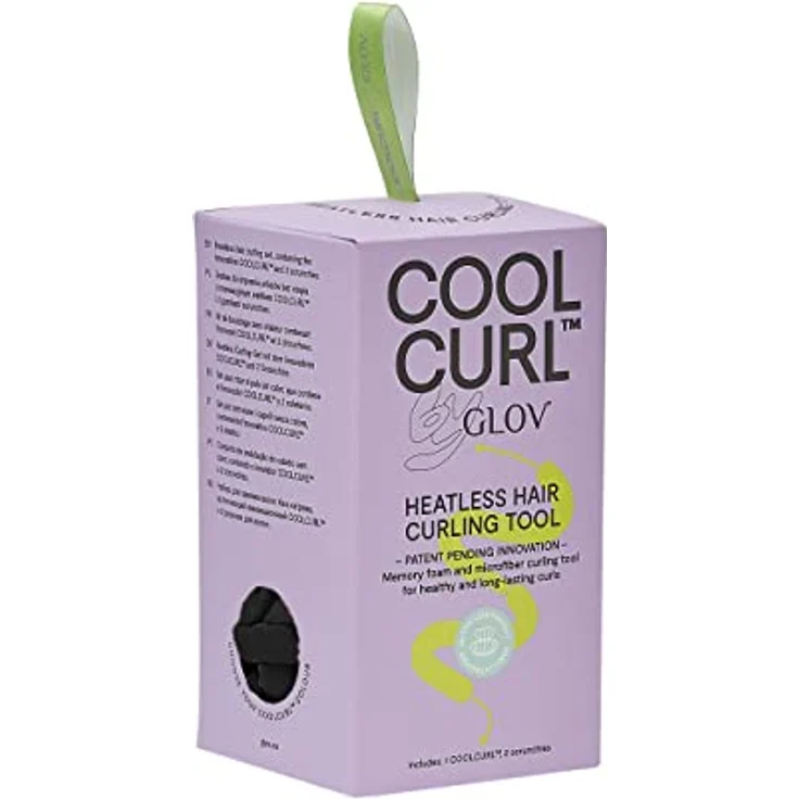 Hitzeloses Lockenstab Stirnband Mikrofaser Memory-Schaum Hitzeloses Lockenwickel Lockenwickler Locken Ohne Hitze Band für Lange Haare COOLCURL | Einheitsgröße – Bild 3