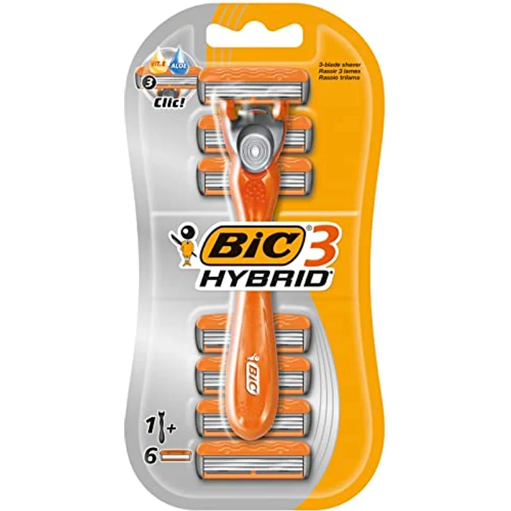 Bic 3 Hybrid + 6 Rasierklingen – Bild 2