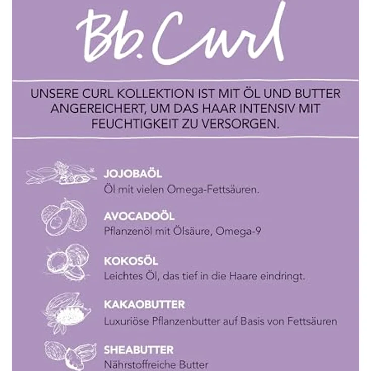 Bumble and bumble Bb. Curl Custom Conditioner, feuchtigkeitsspendender Conditioner für welliges und lockiges Haar, 60 ml – Bild 5
