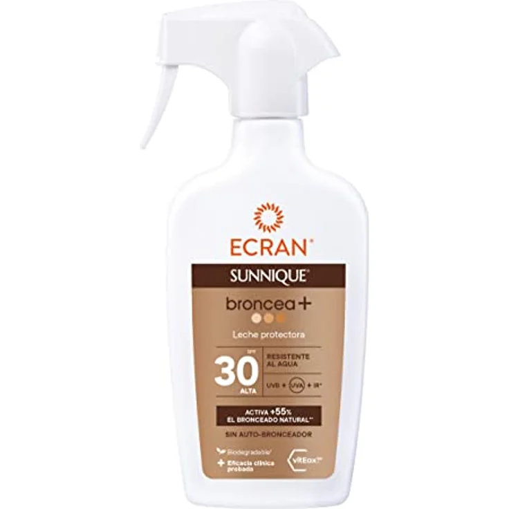ECRAN SUNNIQUE tan+ spray gun SPF30 270 ml – Bild 1