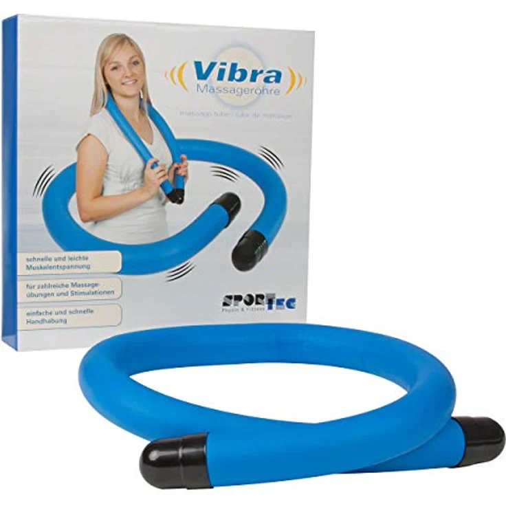Sport-Tec Massageröhre Vibra, Massage, Wellness, Entspannung, Massagegerät, Selbstmassage – Bild 8