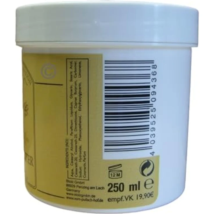 Pullach Hof Ziegenbutter Creme, intensiv pflegende Bodylotion, 2 Dosen à 250 ml – Bild 3