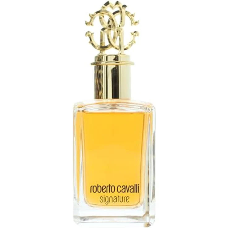 Roberto Cavalli Signature for Her Eau de Parfum, für Damen, 100 ml - Bernsteinfarbener blumiger Duft – Bild 2