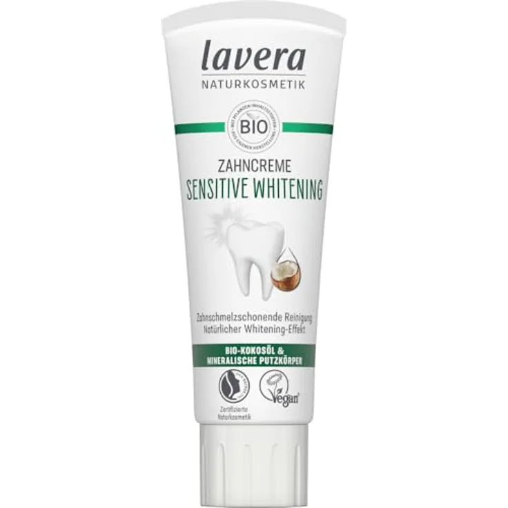 lavera Zahncreme Sensitive Whitening, 450 ml
