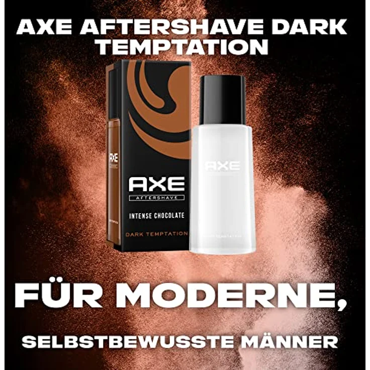 Axe Aftershave Dark Temptation, feuchtigkeitsspendendes Aftershave mit verführerischem Duft, 100 ml – Bild 3