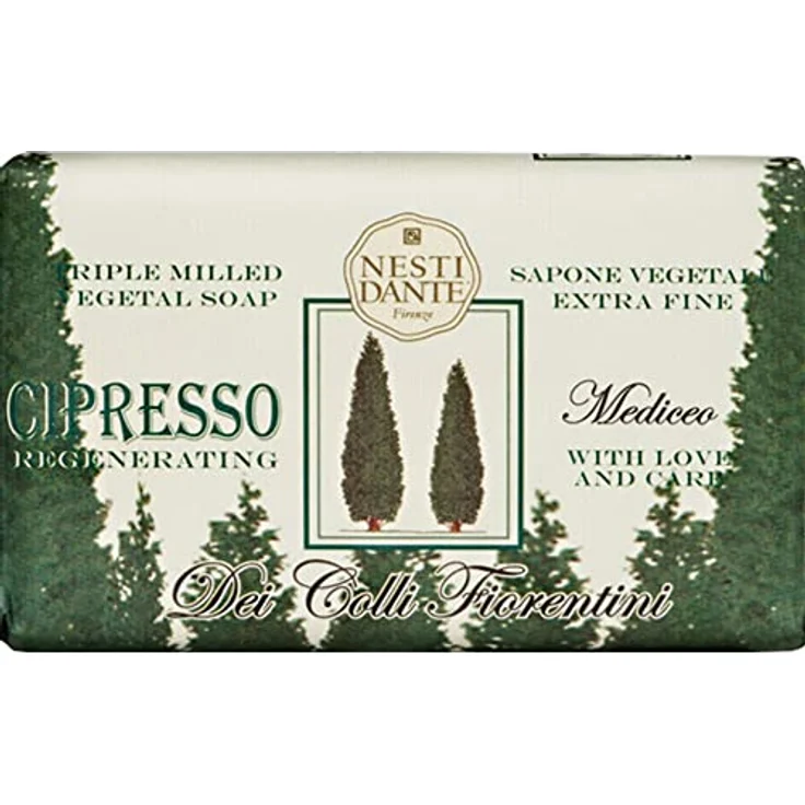 Nesti Dante Nesti Dante Dei Colli Fiorentini Cipresso Sapone Seife Zypresse 250 g für Alle Hauttypen geeignet – Bild 2