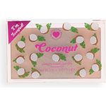 I Heart Revolution Makeup Blush, gepresstes Puder-Rouge, hochpigmentiert, vegan & tierversuchsfrei, Coconut Ombre, 15g