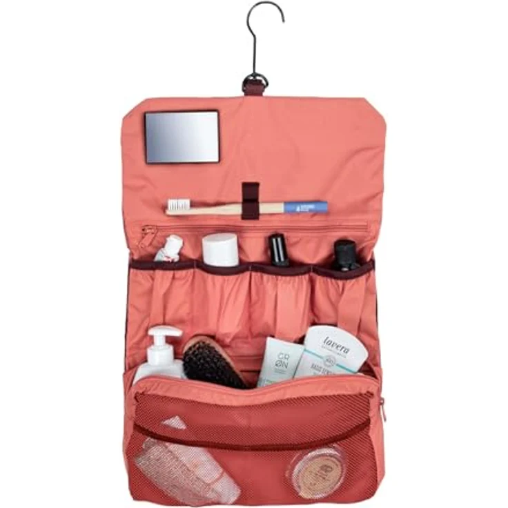 Vaude Necessaire WegaWrap Rot Kulturbeutel mit Wickelverschluss (2 l) – Bild 6