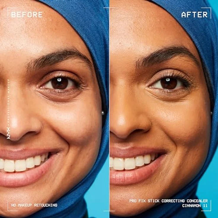 NYX Professional Makeup Pro Fix Stick Concealer 1,6 g - Farbe CINNAMON, flüssige Abdeckung für einen makellosen Teint – Bild 2