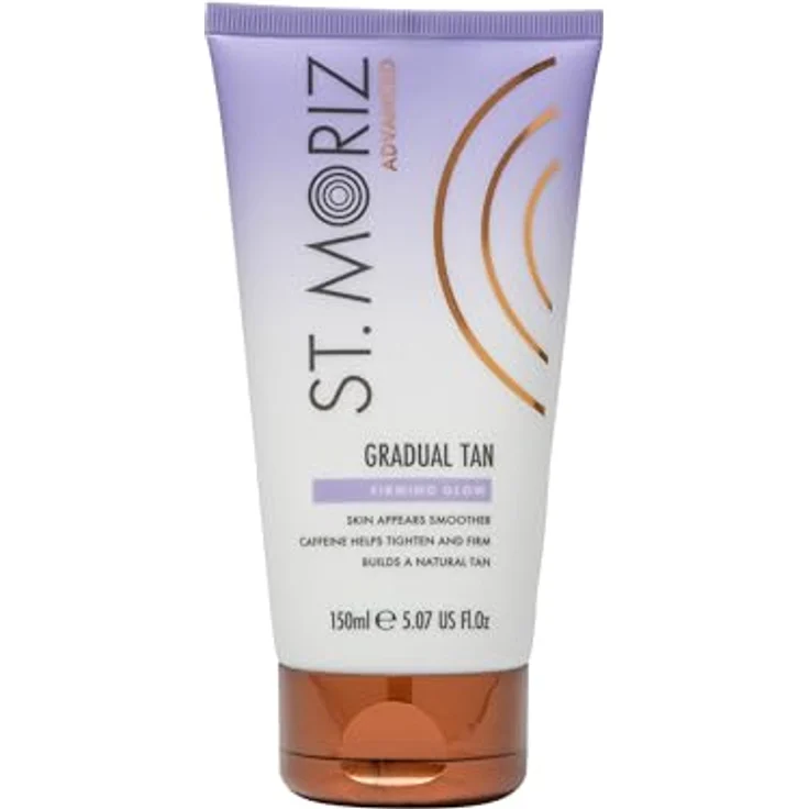 St. Moriz Advanced – Hautstraffende Selbstbräuner-Lotion mit natürlichem Glow, 150ml, vegan und dermatologisch getestet – Bild 1