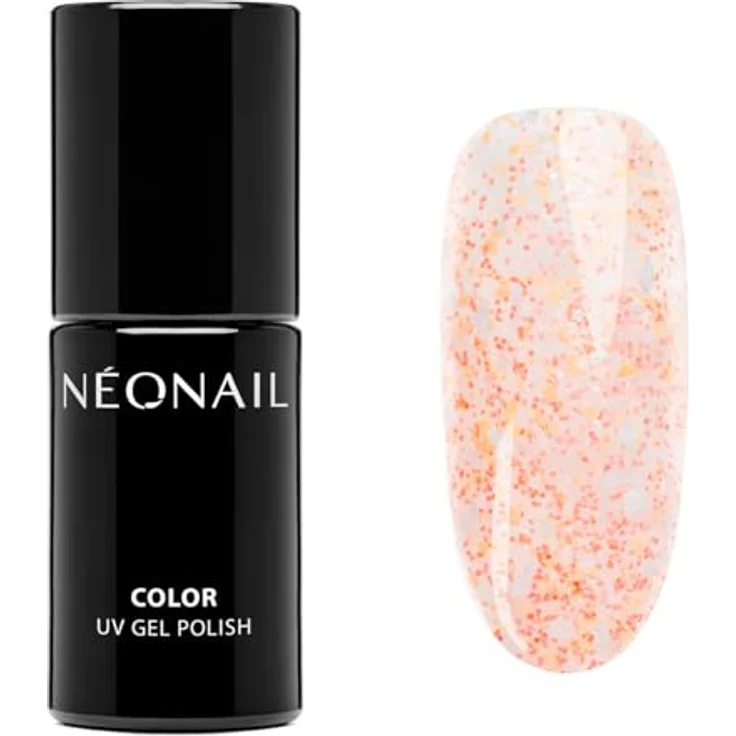 NÉONAIL UV Nagellack 7,2 ml - MEHRFARBIG - Desire To Inspire, Transparenter UV Lack mit Glitzerpartikeln, Langanhaltende Maniküre bis zu 21 Tage – Bild 1