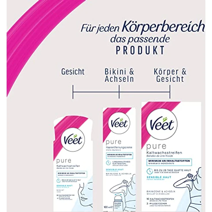 Veet Haarentfernungs-Creme trockene Haut Haarentfernungscreme 100 ml - Veet – Bild 9