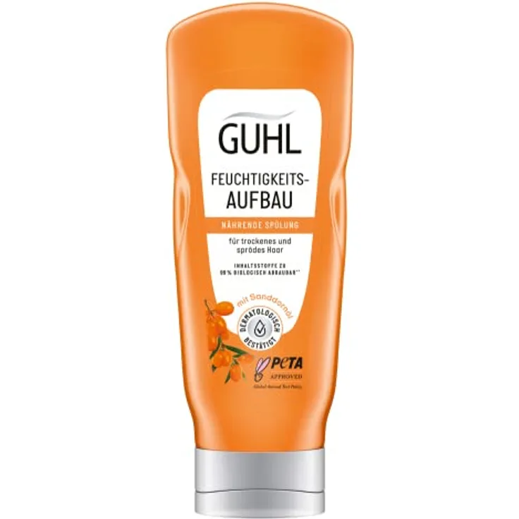 Guhl Feuchtigkeitsaufbau Spülung - Inhalt: 200 ml - Haartyp: trocken, spröde