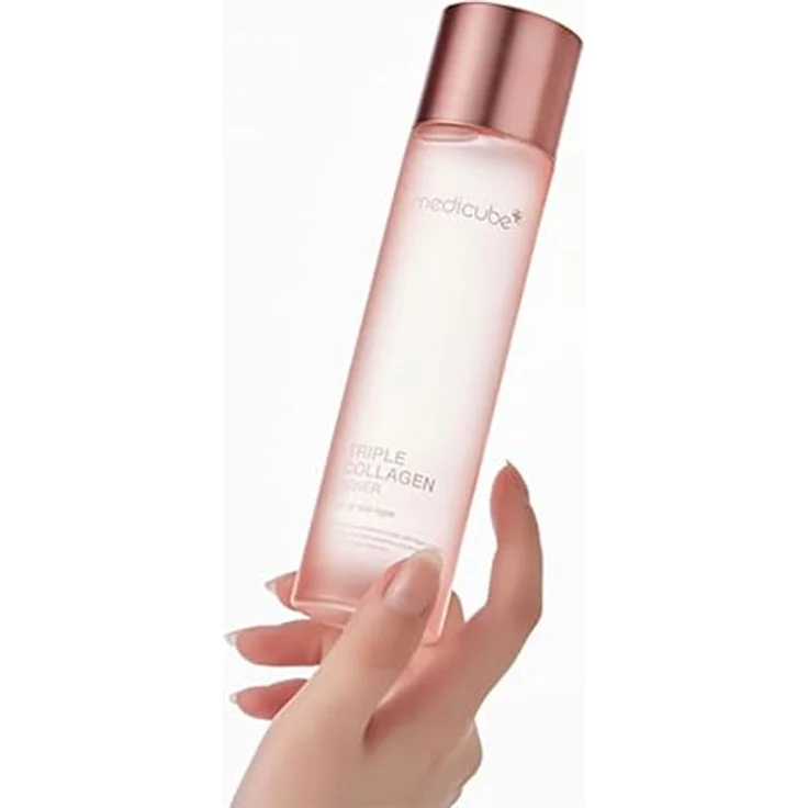 medicube - Triple Collagen Toner, 140 ml - Straffend, feuchtigkeitsspendend, mit Kollagenkomplex – Bild 2
