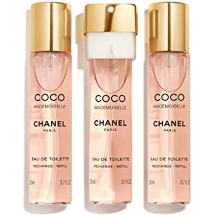 Chanel Coco Mademoiselle ohne Zerstäuber Set Eau de Toilette (EdT) 3 x 20 ml – Bild 3