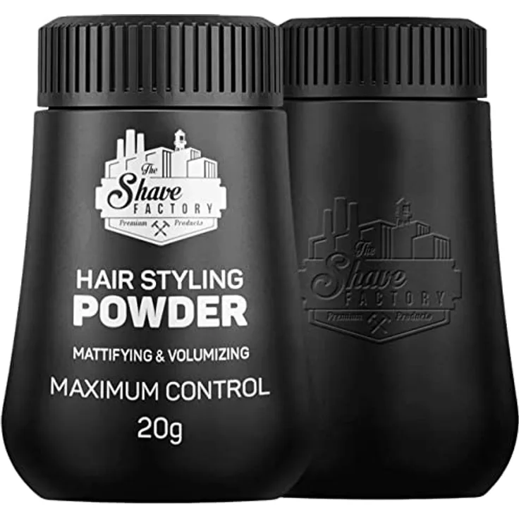 The Shave Factory Haarstyling-Puder, 20 g, Schwarz