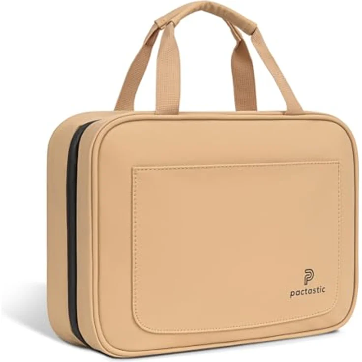 Pactastic, Necessaire, Urban Collection Kulturbeutel 33 cm, Beige, (7 l) – Bild 1