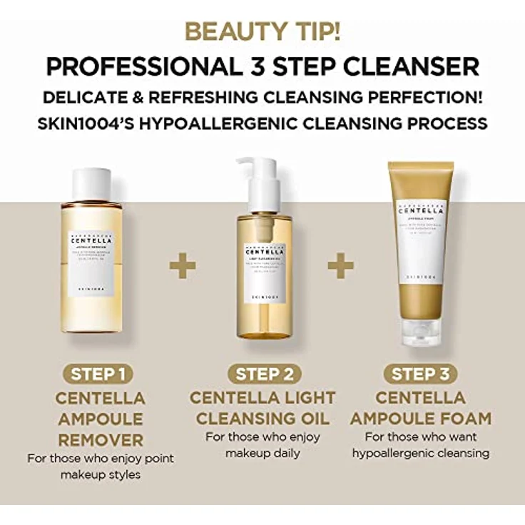 SKIN1004 Madagascar Centella Light Cleansing Oil, Gesichtsreinigung mit beruhigender Wirkung, 200 ml – Bild 8