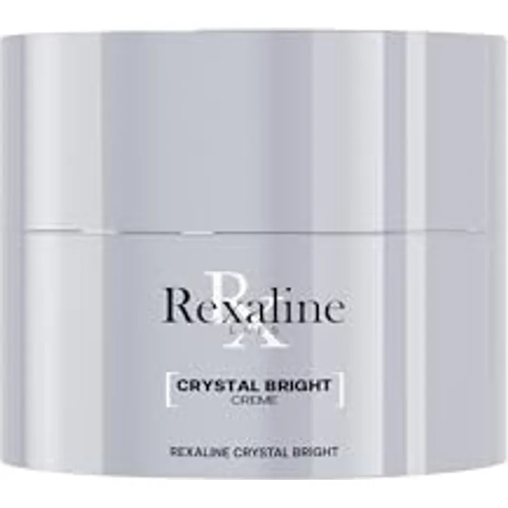 Rexaline - Crystal Bright Creme, Multi-Perfector-Creme mit Hyaluronsäure, für alle Hauttypen, cruelty free - 50 ml