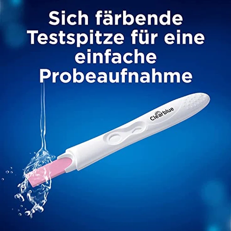 Clearblue Schwangerschaftstest Frühe Erkennung +/-, 2er Pack (1 x 2 Stück) - Preisvergleich – Bild 4