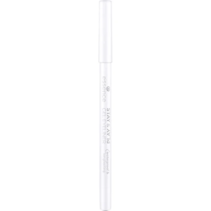 essence STAY & PLAY GEL EYELINER, Nr. 04, Weiss, langanhaltend, hochpigmentiert, vegan, wasserfest, ohne Mikroplastikpartikel, Nanopartikel frei, 1er Pack (1.3g) – Bild 2