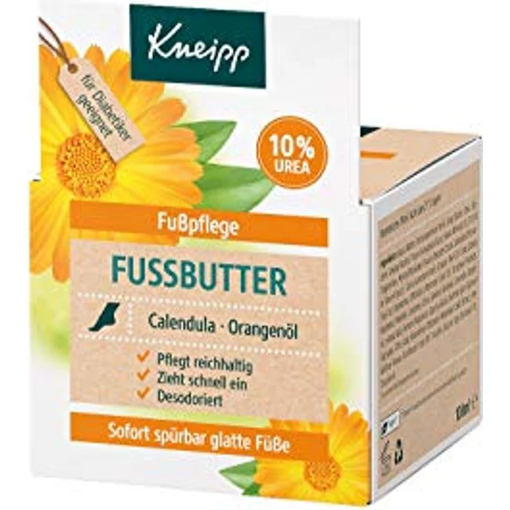 Kneipp Fußbutter Calendula - Orangenöl Fußcreme 100 ml – Bild 4