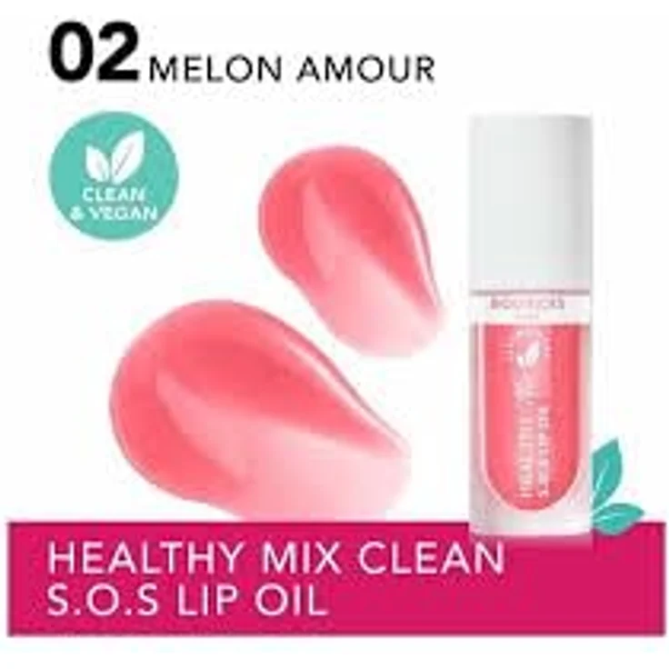 Bourjois Healthy Mix Clean Lipgloss, nicht klebendes Lippenöl mit Himbeer- und Avocadoöl, 4,6 ml – Bild 5