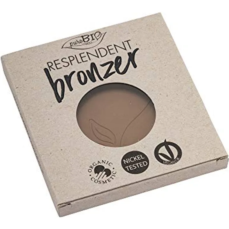PUROBIO Resplendent Bronzer-Nachfüllung, Nr. 01 Hellbraun, 9 g, Rouge & Bronzer