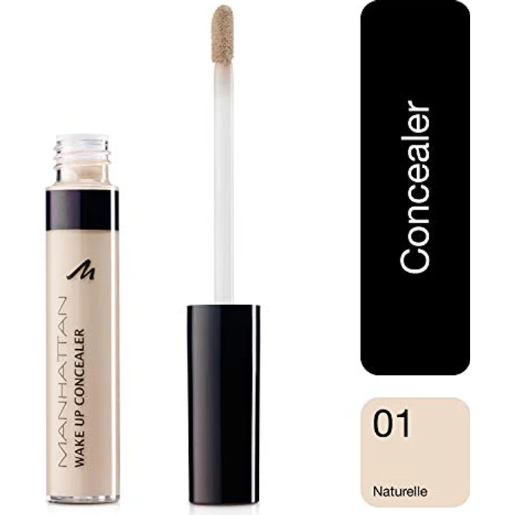 Manhattan Cosmetics Wake Up Concealer 7 ml Nr. 01 - Naturelle – Bild 2