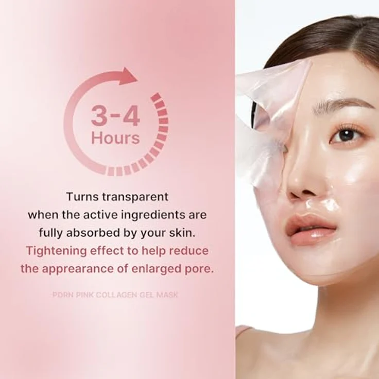 Medicube PDRN Pink Collagen Gel Mask, 28g – Regenerierende Gesichtsmaske mit Kollagen und Niacinamid, Feuchtigkeitsspendend, Glow-Effekt, für alle Hauttypen geeignet – Bild 3