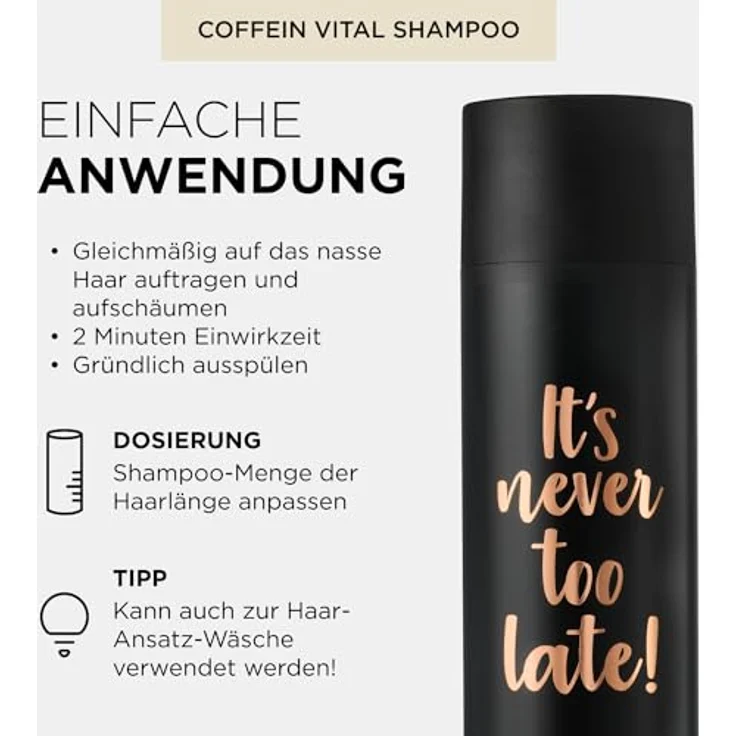 Alcina It’s never too late Shampoo 250 ml – Bild 5