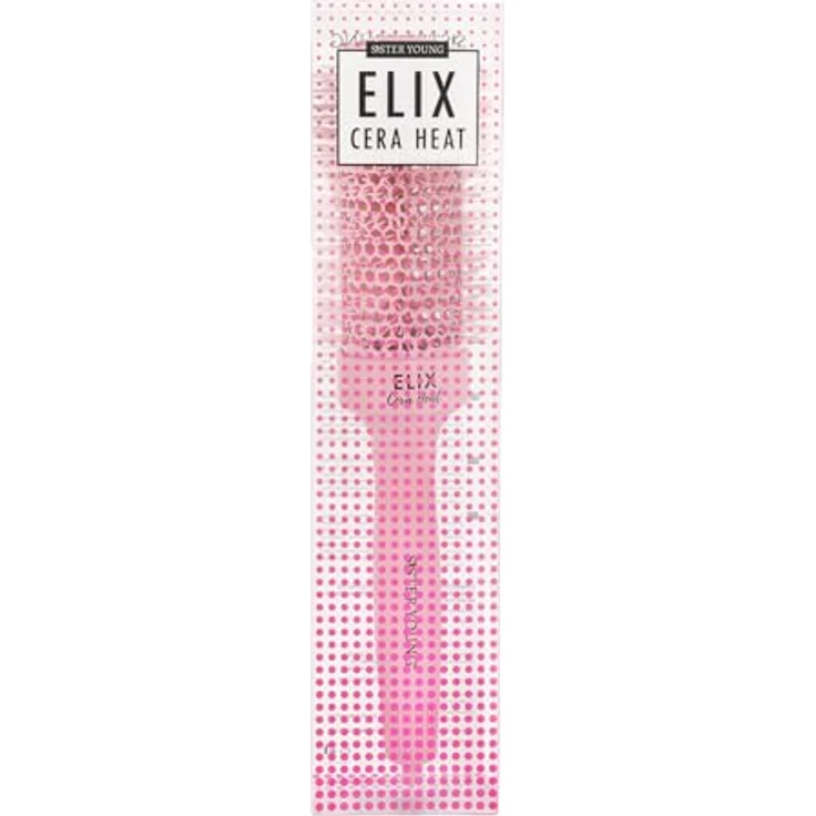 Sister Young ELIX NV-43 Rundbürste, 43 mm, keramische Thermobürste für Wellen, Volumen und Glättung, antistatische Borsten – Bild 3