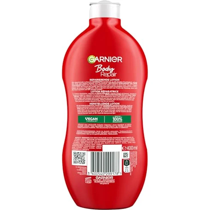 Garnier Body Repair Milk sehr trockene Haut 400 ml  – Bild 2