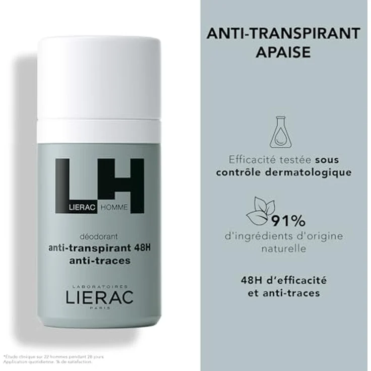 Lierac Deodorant Homme Déodorant 50 ml – Bild 2