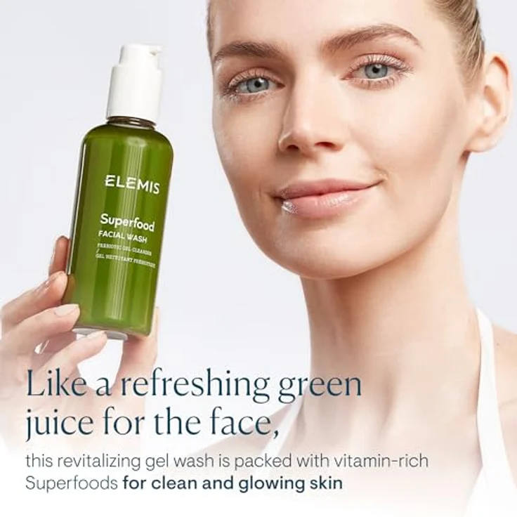 Elemis Superfood Facial Wash Erfrischendes Reinigungsgel 200 ml für Frauen – Bild 2