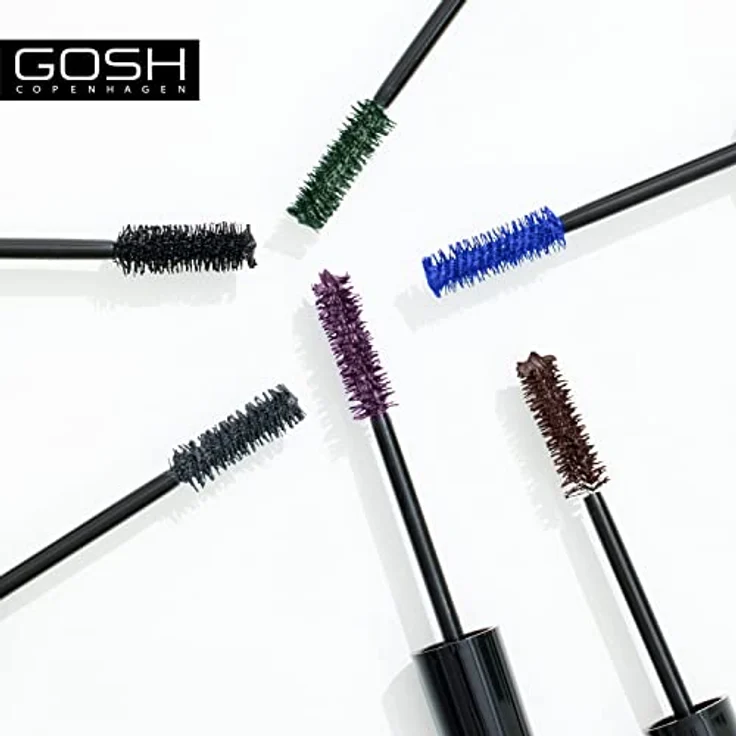 Gosh Boombastic Volumen-Mascara für geschwungene Wimpern, 006 Dusty Violet, 13 ml – Bild 5