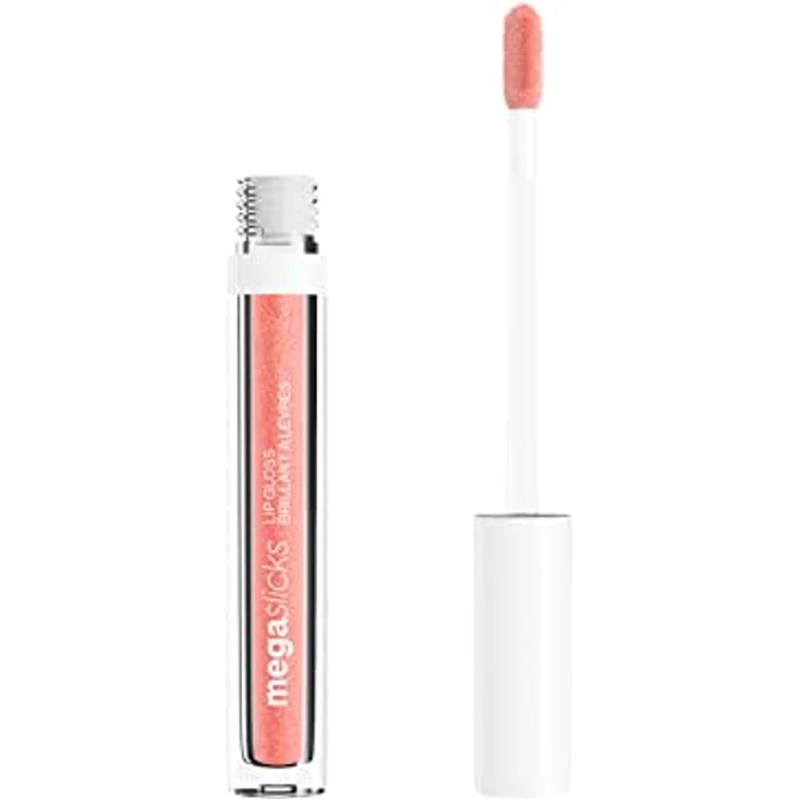 Wet n Wild MegaSlicks Glitzer-Lipgloss, feuchtigkeitsspendend, Farbton Cherish, 5,4 g – Bild 1