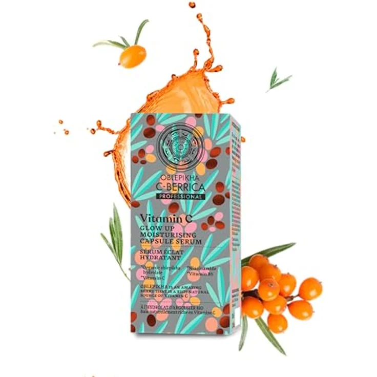 Natura Siberica Oblepikha C-Berrica Vitamin-C Gesichtsserum 30ml, antioxidativ und feuchtigkeitsspendend – Bild 2